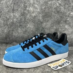 Sporting Kansas City X Adidas Gazelle Shoes Mens Sz 8.5 Blue IH2628 MLS Archive